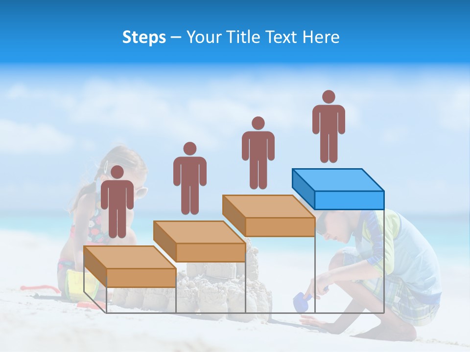 Summer Young Sister PowerPoint Template