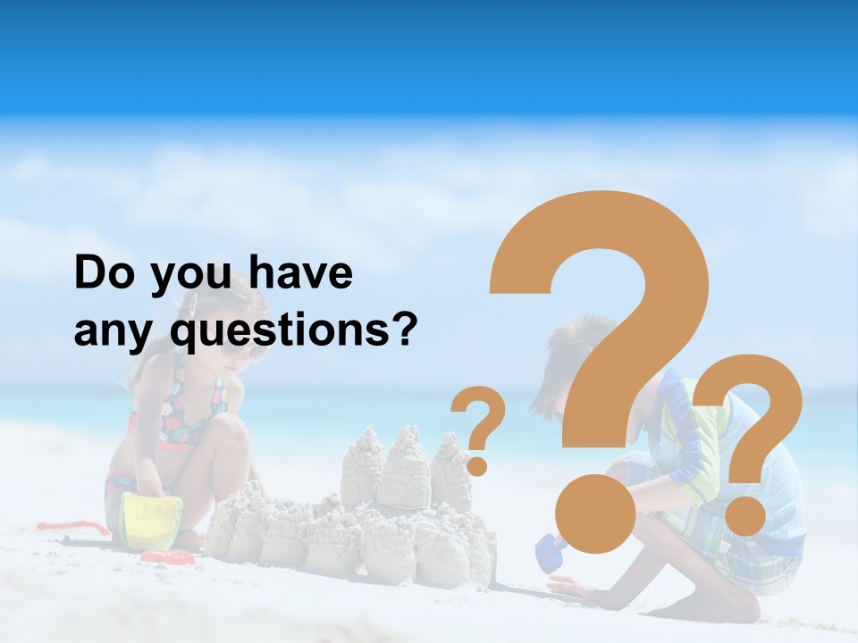 Summer Young Sister PowerPoint Template