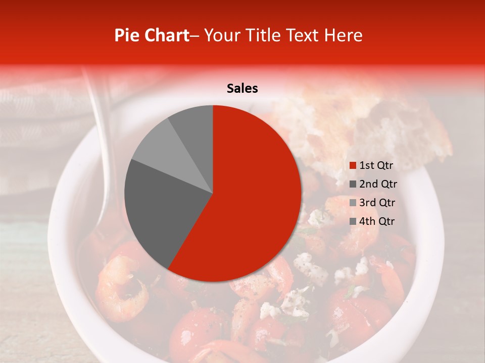 Vegetarian Healthy Red PowerPoint Template
