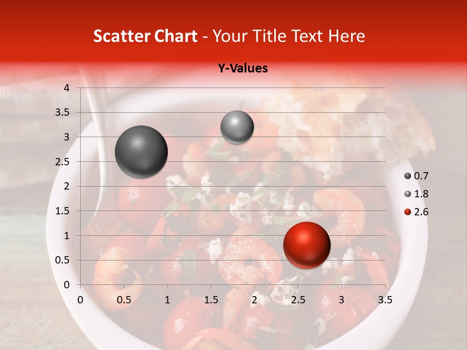 Vegetarian Healthy Red PowerPoint Template