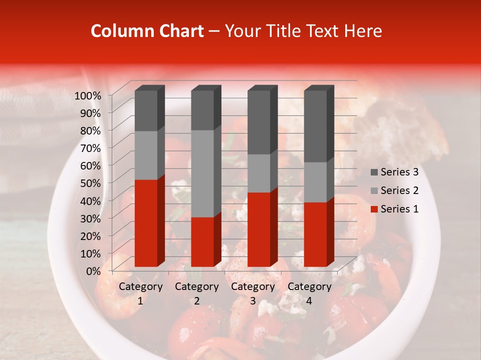 Vegetarian Healthy Red PowerPoint Template