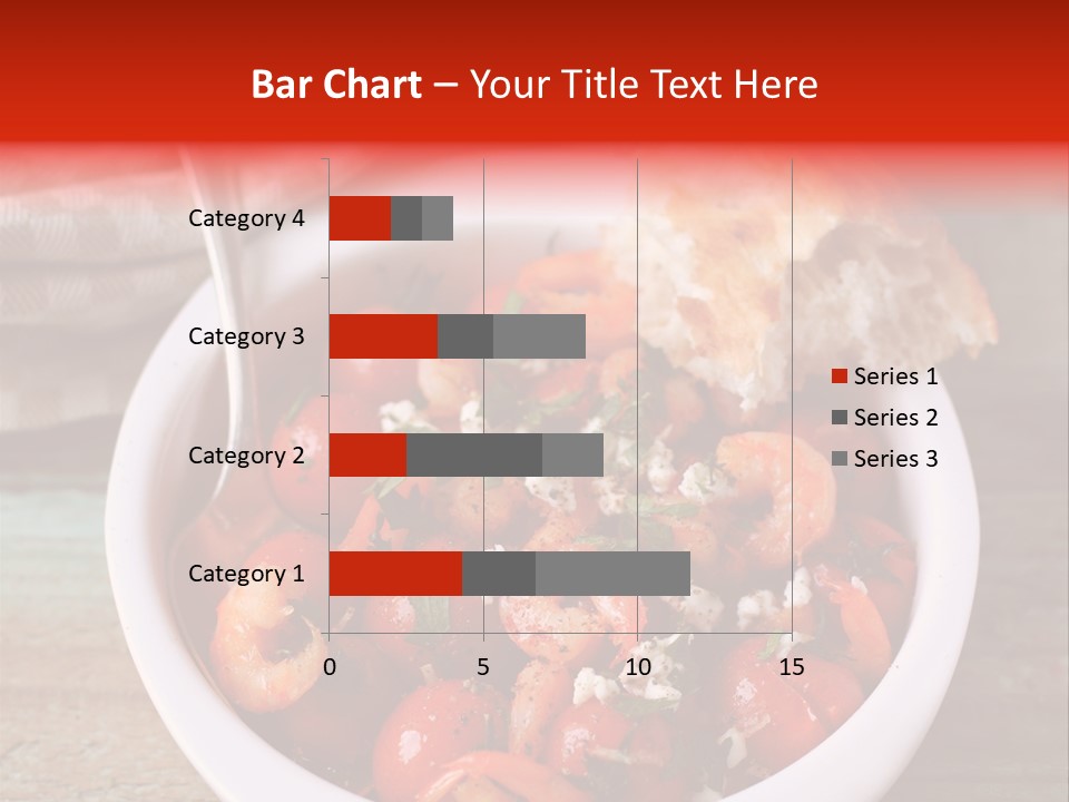 Vegetarian Healthy Red PowerPoint Template