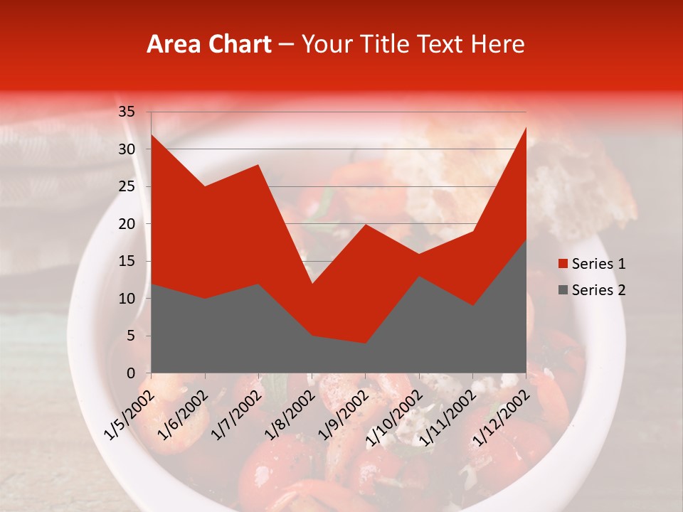 Vegetarian Healthy Red PowerPoint Template