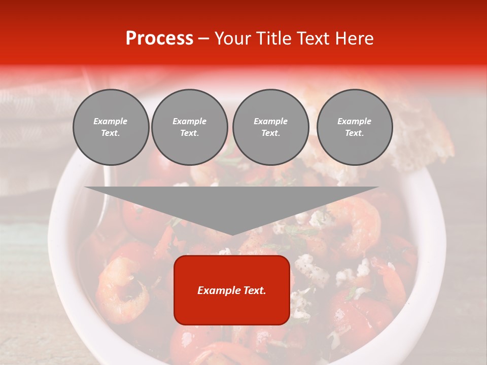 Vegetarian Healthy Red PowerPoint Template