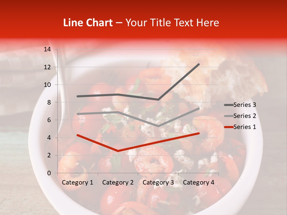 Vegetarian Healthy Red PowerPoint Template