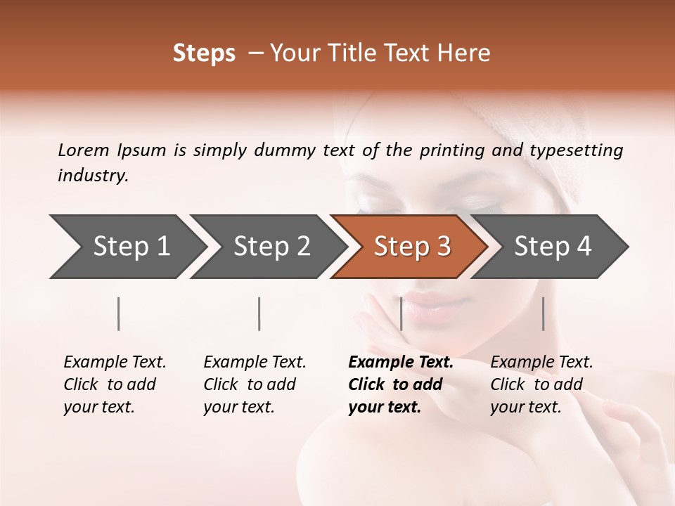 Healthy Beautiful Bathroom PowerPoint Template