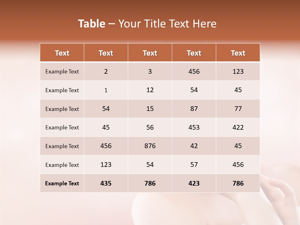 Healthy Beautiful Bathroom PowerPoint Template