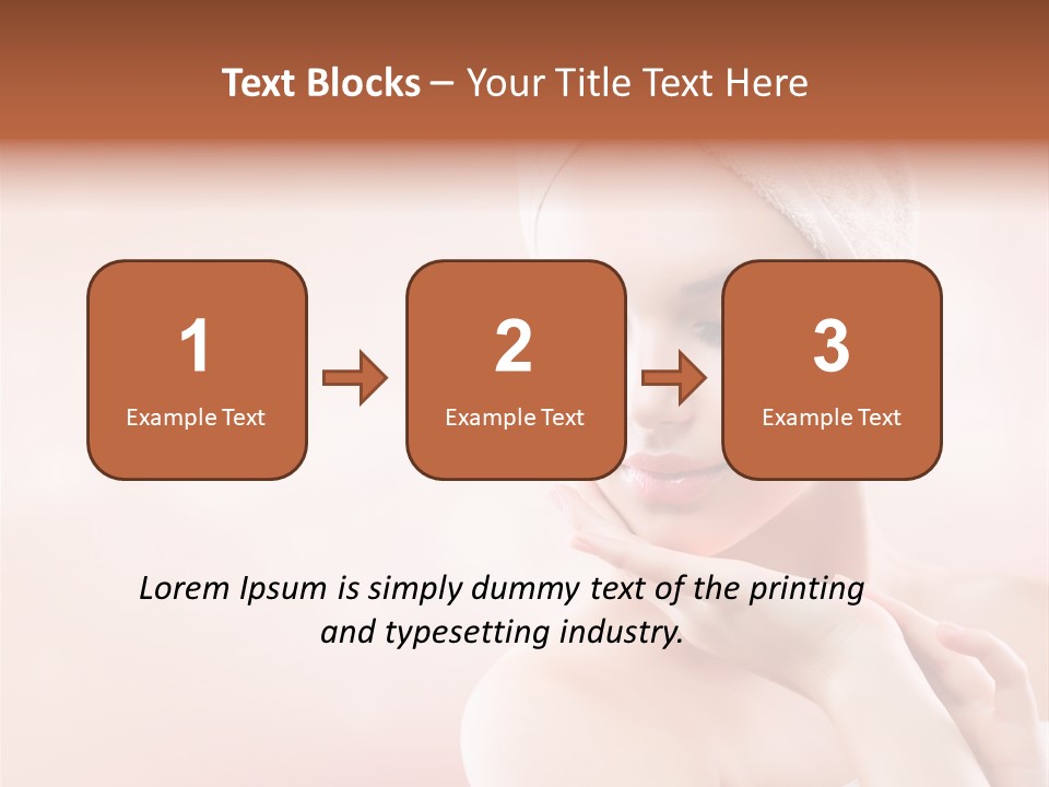 Healthy Beautiful Bathroom PowerPoint Template