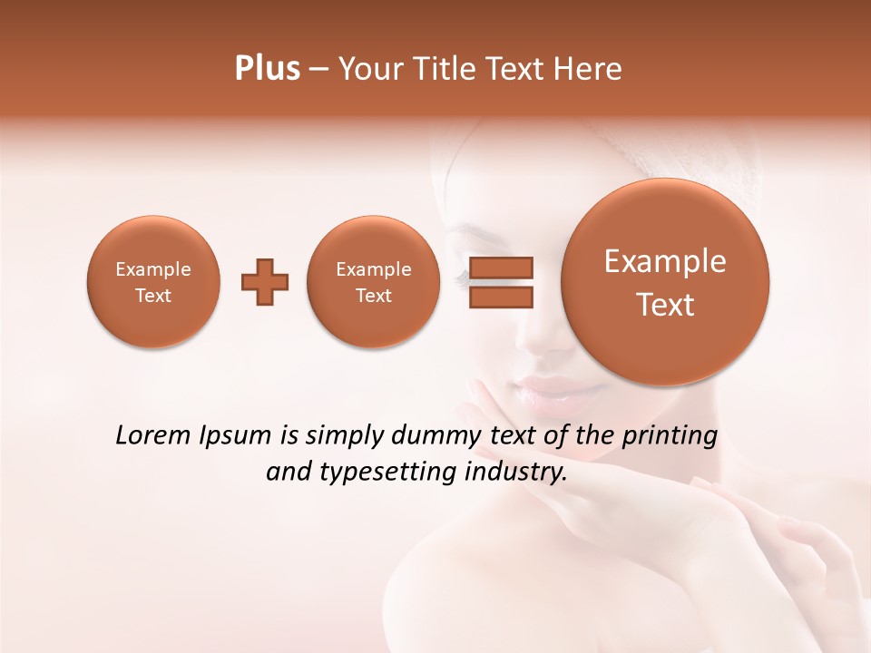 Healthy Beautiful Bathroom PowerPoint Template