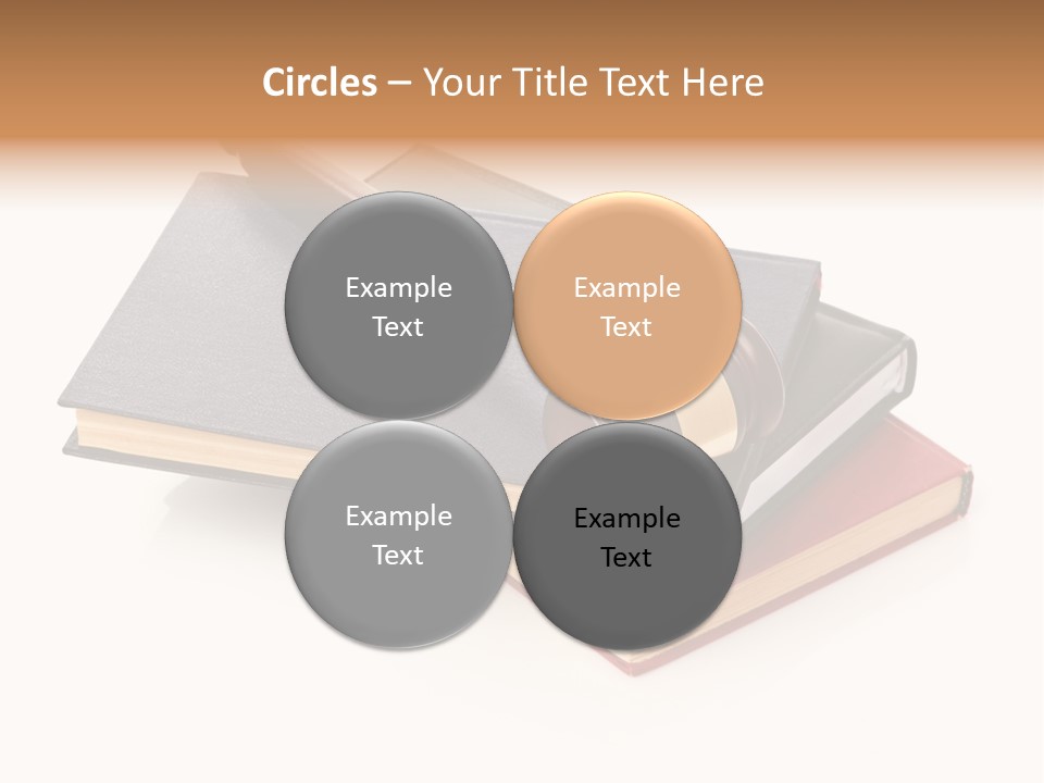 Book Vintage Justice PowerPoint Template