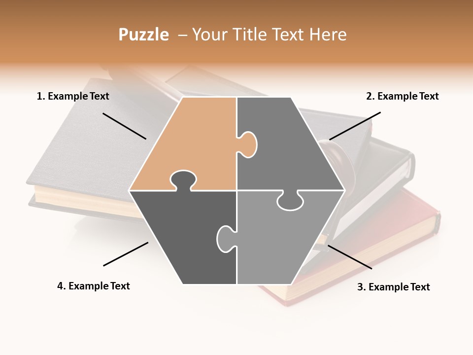 Book Vintage Justice PowerPoint Template