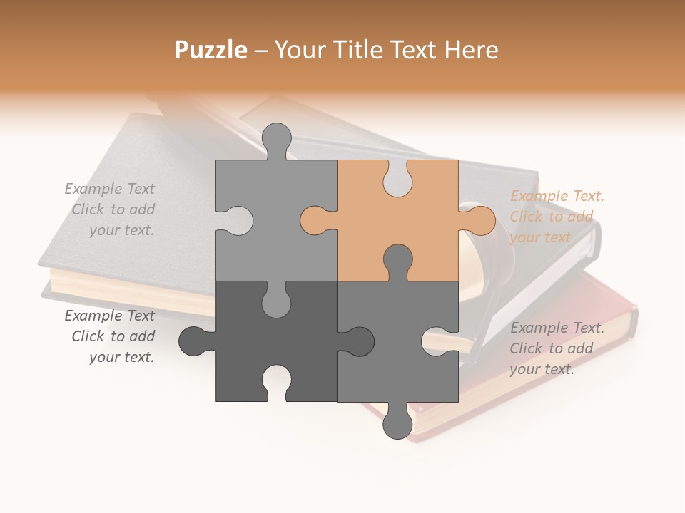 Book Vintage Justice PowerPoint Template