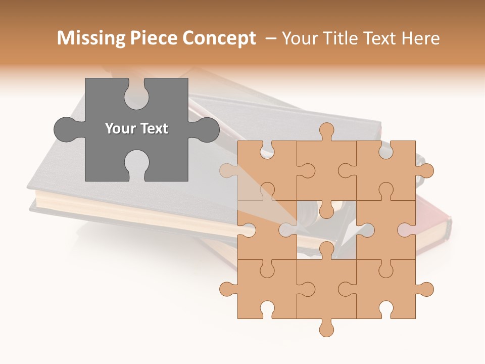 Book Vintage Justice PowerPoint Template