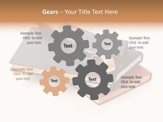 Book Vintage Justice PowerPoint Template