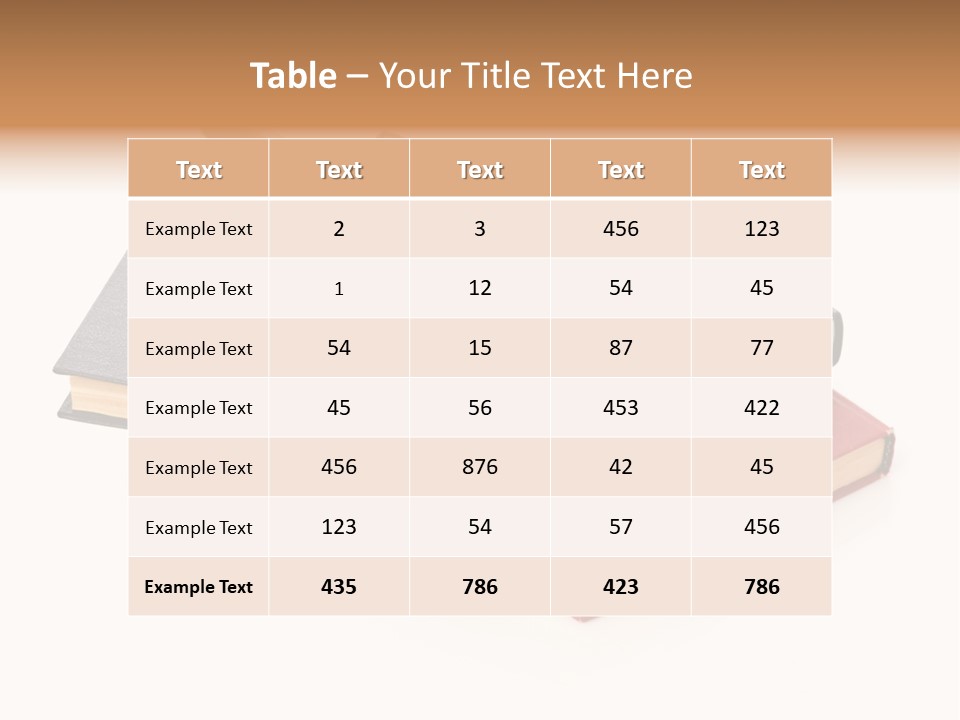 Book Vintage Justice PowerPoint Template