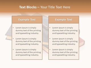 Book Vintage Justice PowerPoint Template
