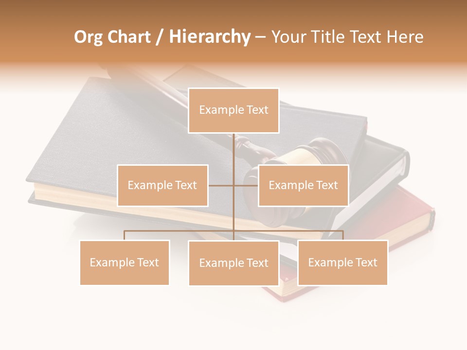 Book Vintage Justice PowerPoint Template