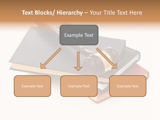 Book Vintage Justice PowerPoint Template