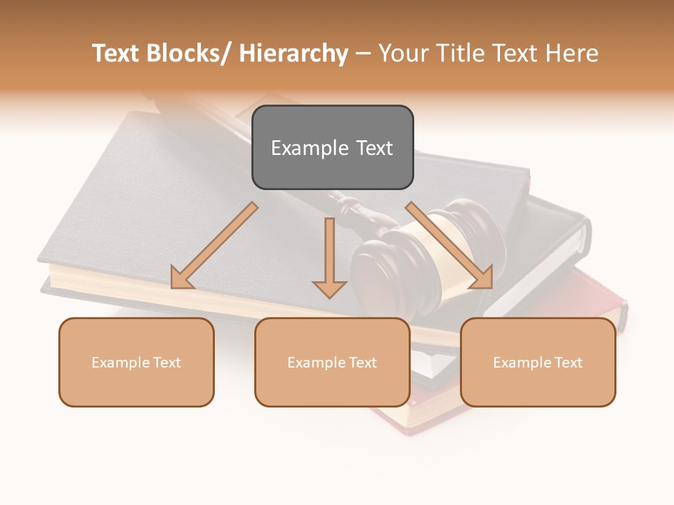 Book Vintage Justice PowerPoint Template