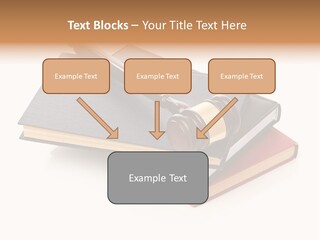 Book Vintage Justice PowerPoint Template