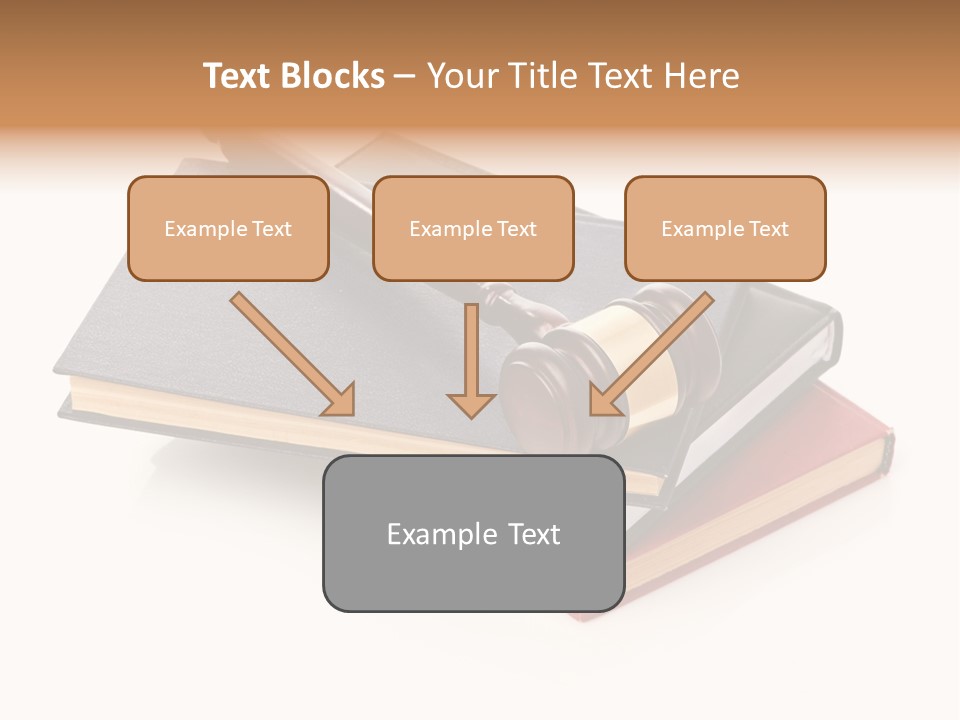 Book Vintage Justice PowerPoint Template