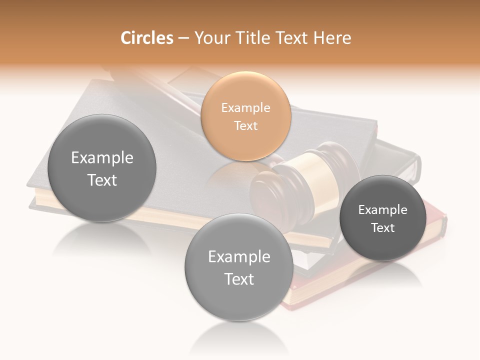 Book Vintage Justice PowerPoint Template