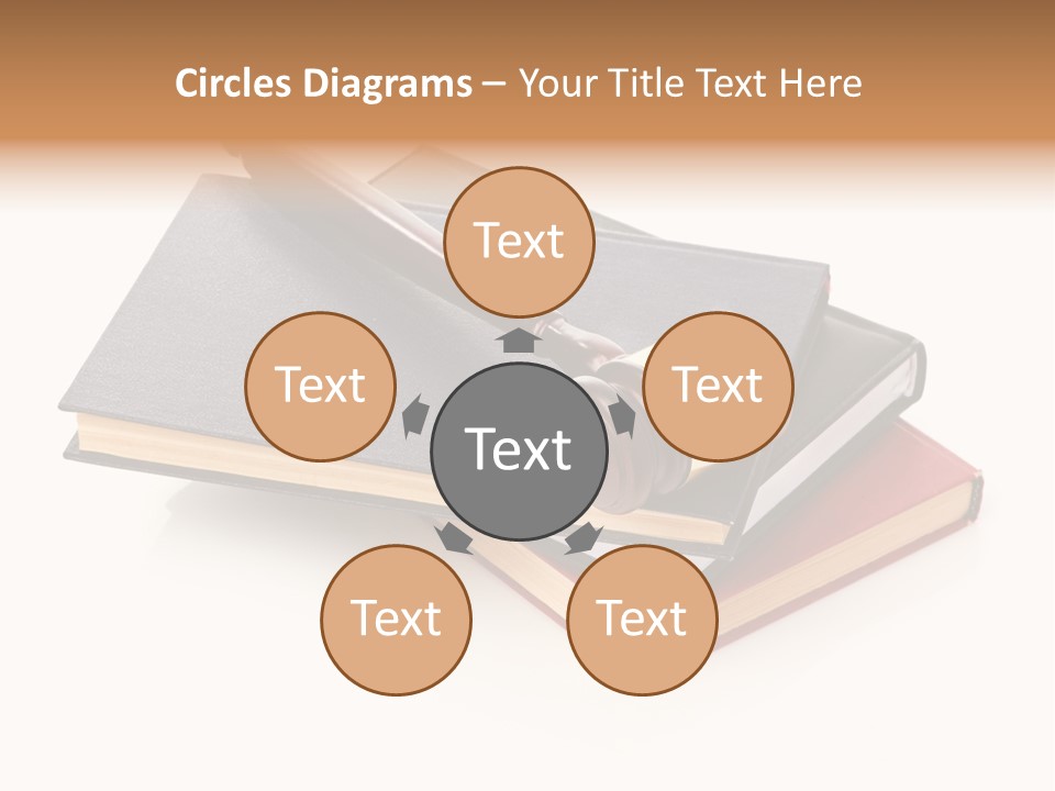 Book Vintage Justice PowerPoint Template