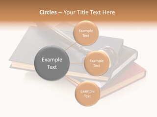 Book Vintage Justice PowerPoint Template