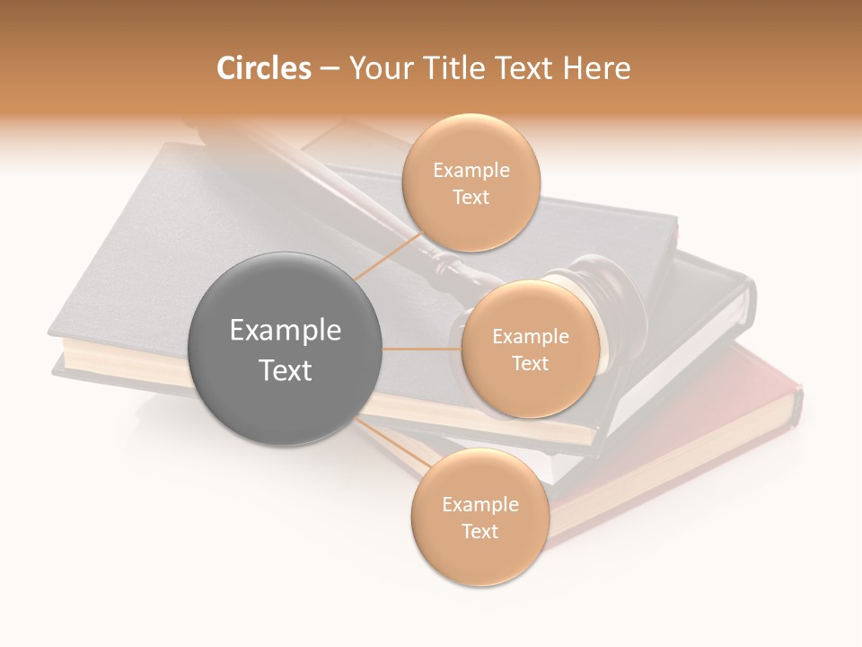 Book Vintage Justice PowerPoint Template