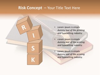 Book Vintage Justice PowerPoint Template