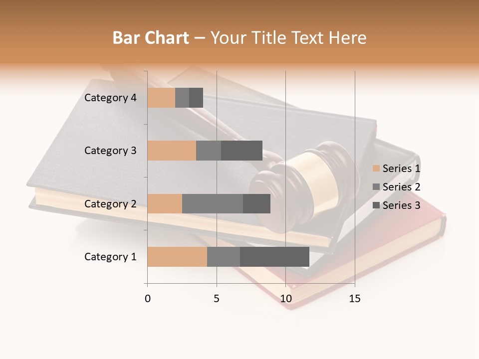 Book Vintage Justice PowerPoint Template