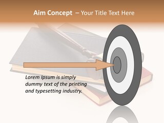 Book Vintage Justice PowerPoint Template