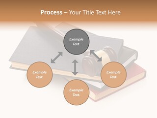 Book Vintage Justice PowerPoint Template