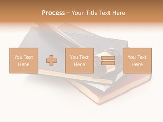 Book Vintage Justice PowerPoint Template