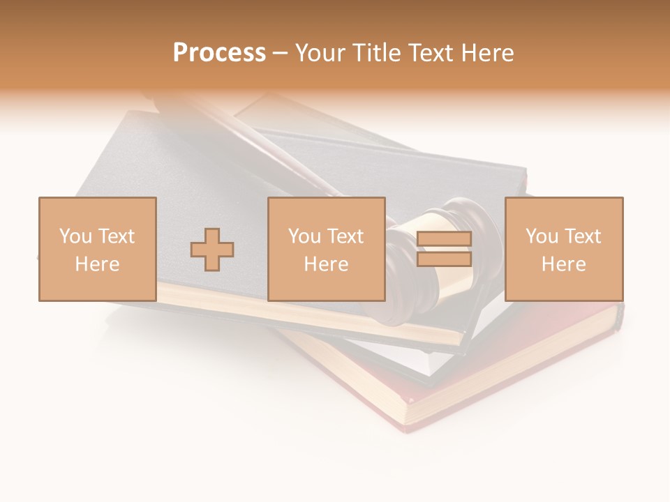 Book Vintage Justice PowerPoint Template