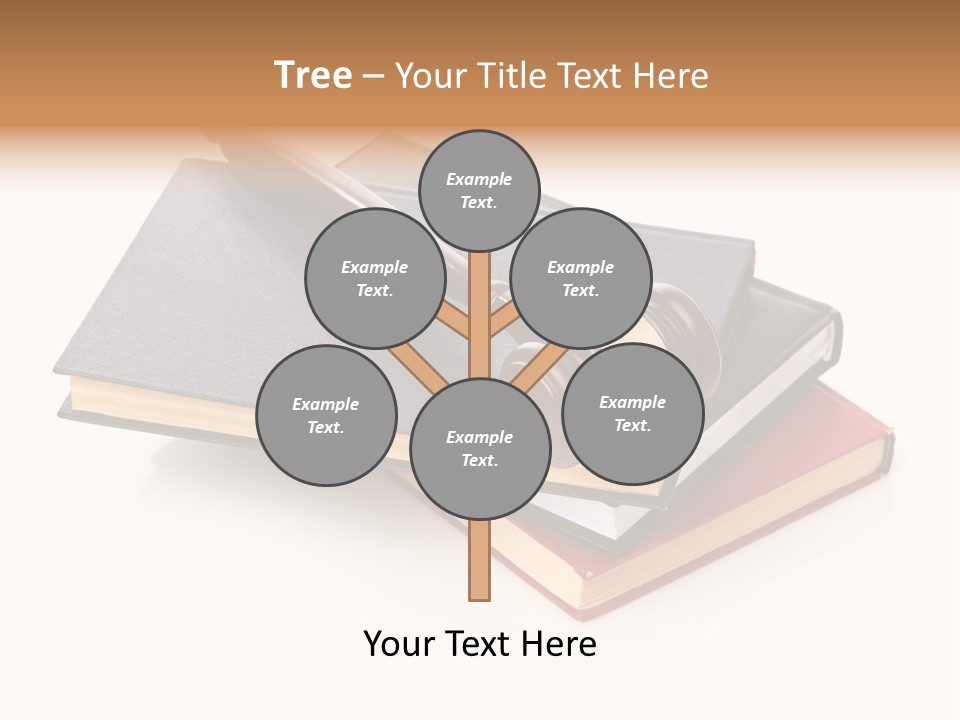 Book Vintage Justice PowerPoint Template