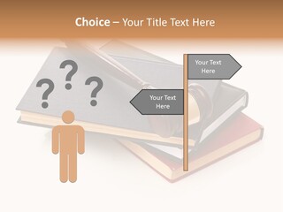 Book Vintage Justice PowerPoint Template