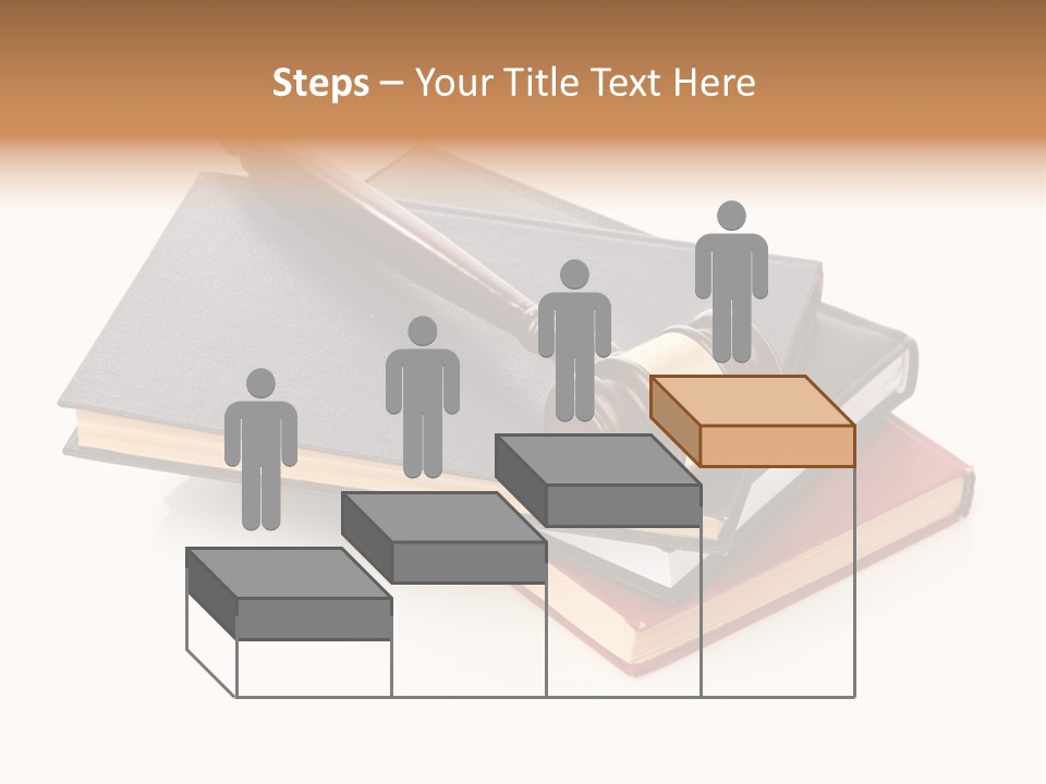 Book Vintage Justice PowerPoint Template