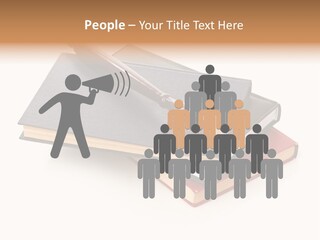 Book Vintage Justice PowerPoint Template