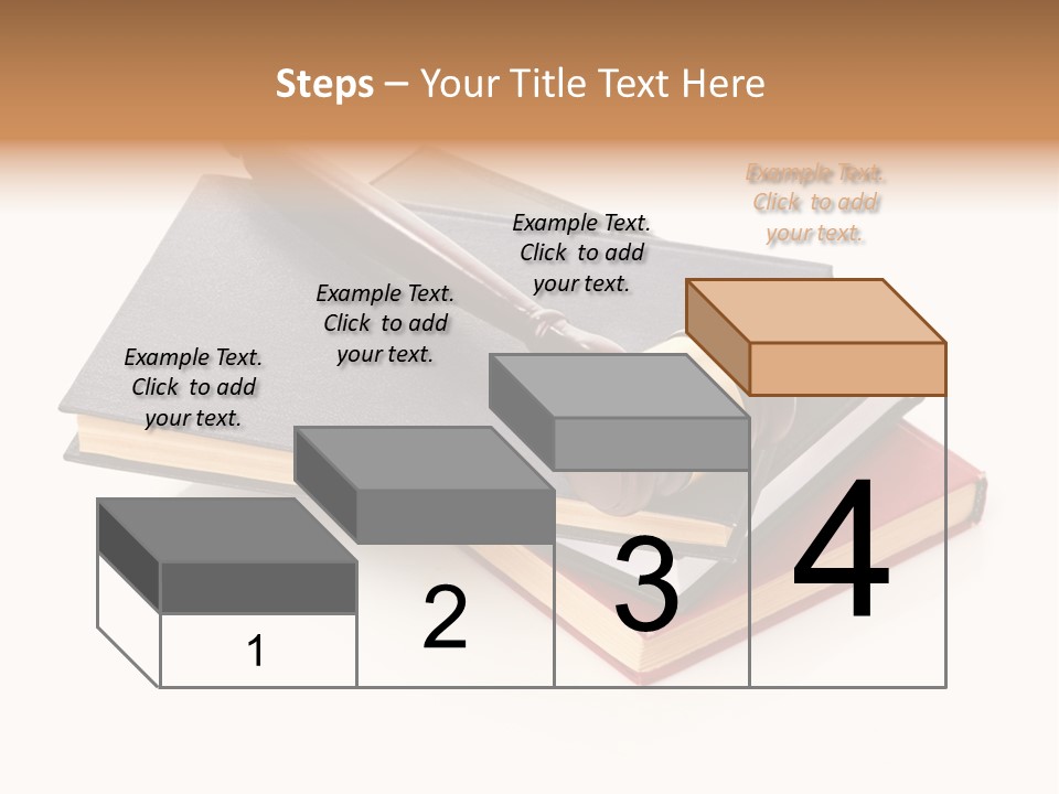 Book Vintage Justice PowerPoint Template