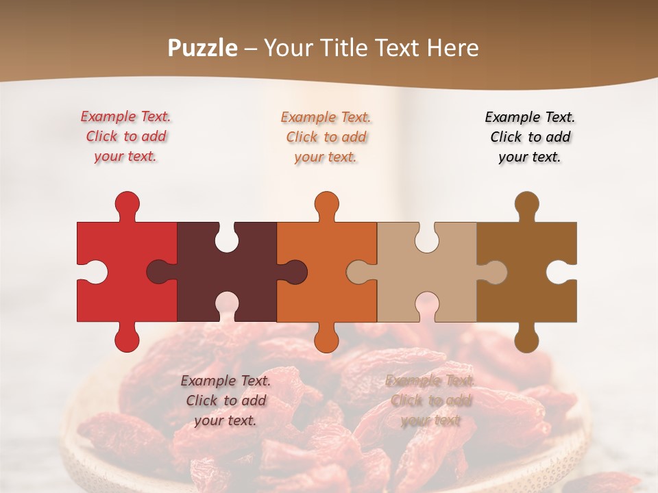 Goji Tibetan Tablespoon PowerPoint Template