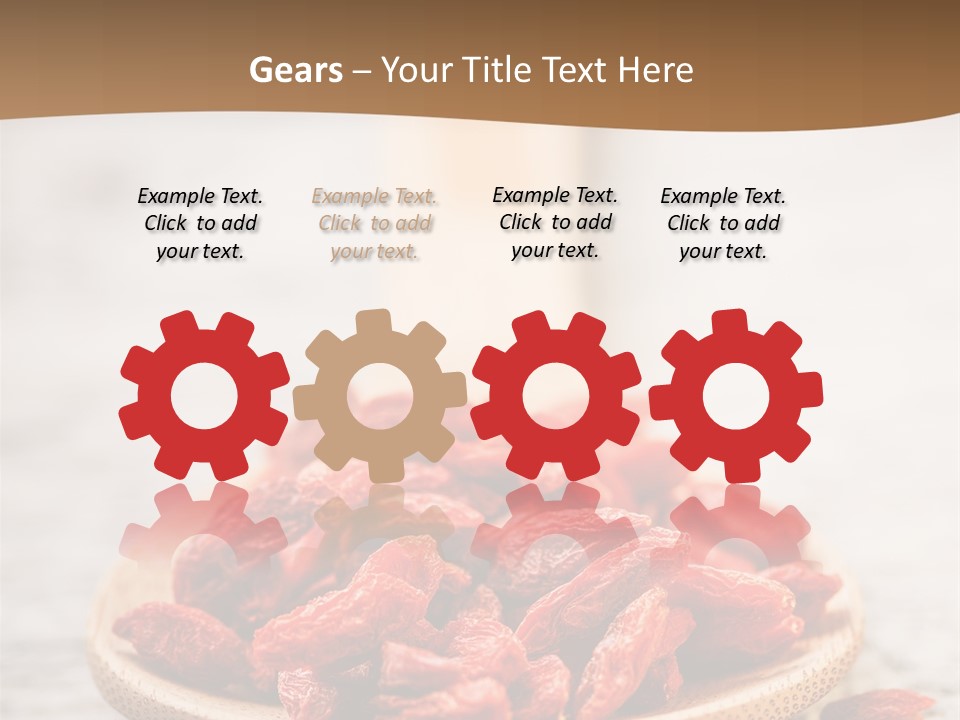Goji Tibetan Tablespoon PowerPoint Template
