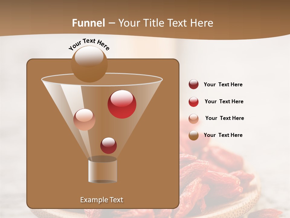 Goji Tibetan Tablespoon PowerPoint Template
