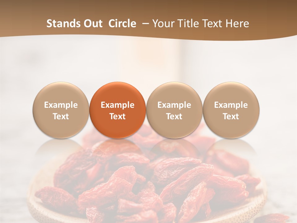 Goji Tibetan Tablespoon PowerPoint Template