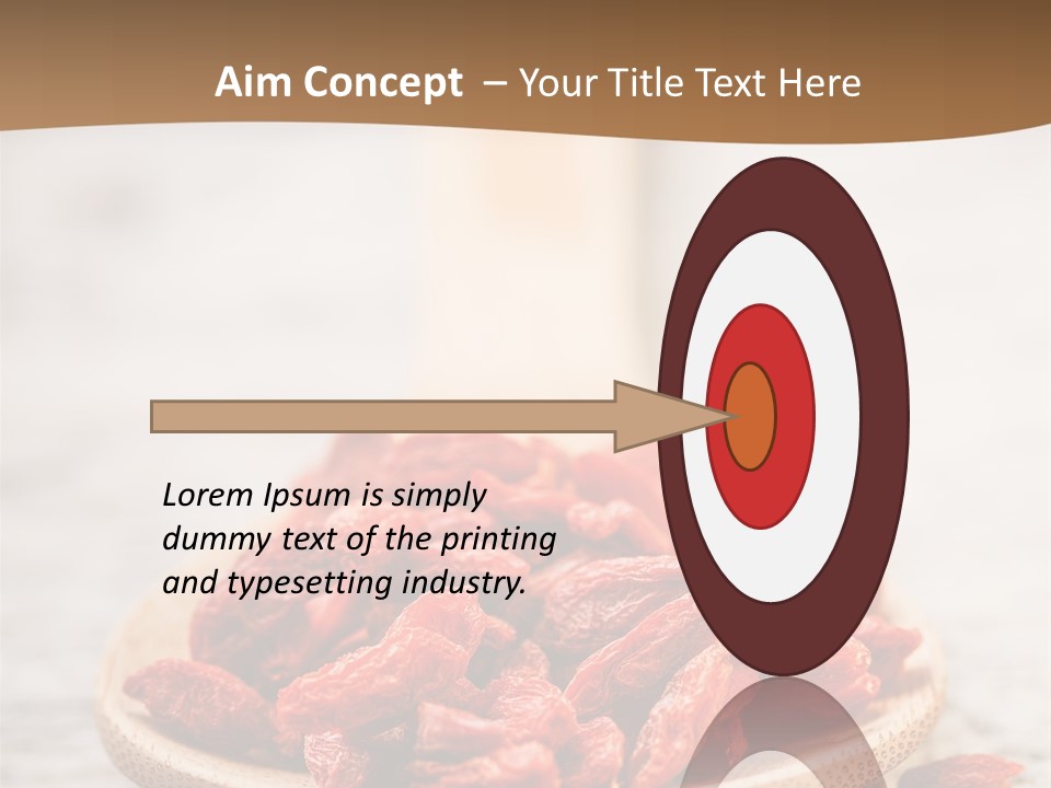 Goji Tibetan Tablespoon PowerPoint Template