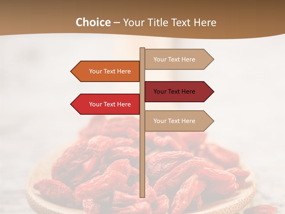 Goji Tibetan Tablespoon PowerPoint Template
