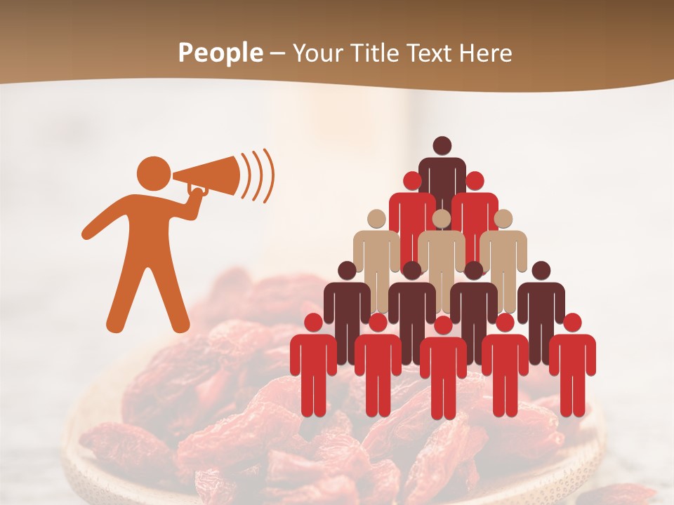 Goji Tibetan Tablespoon PowerPoint Template