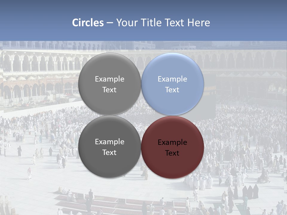 Middle Eastern Background Unique PowerPoint Template