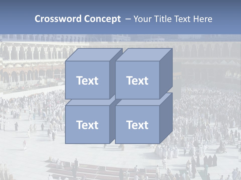 Middle Eastern Background Unique PowerPoint Template