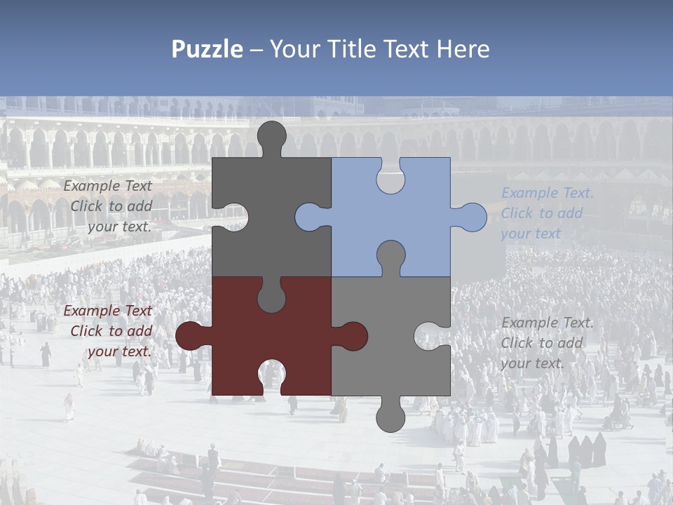 Middle Eastern Background Unique PowerPoint Template